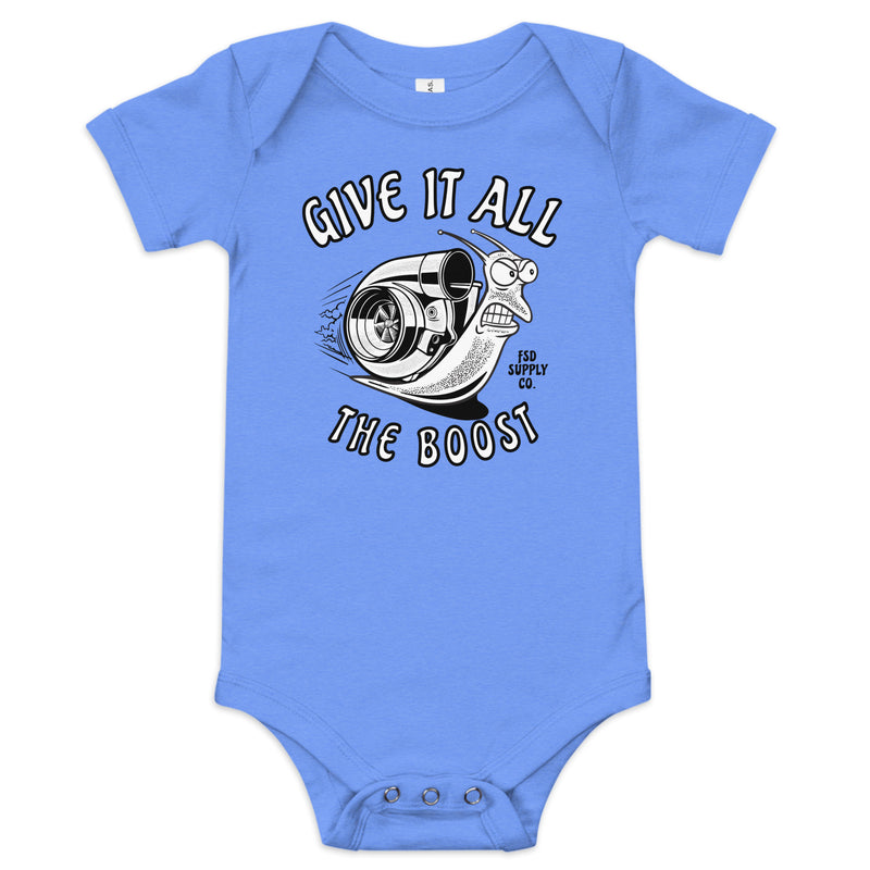 "The Boost" Baby Short Sleeve Onesie