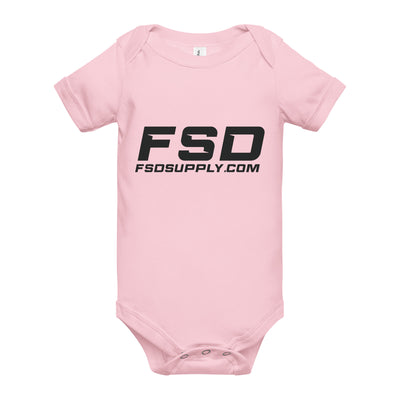 "FSD SUPPLY" Baby Short Sleeve Onesie