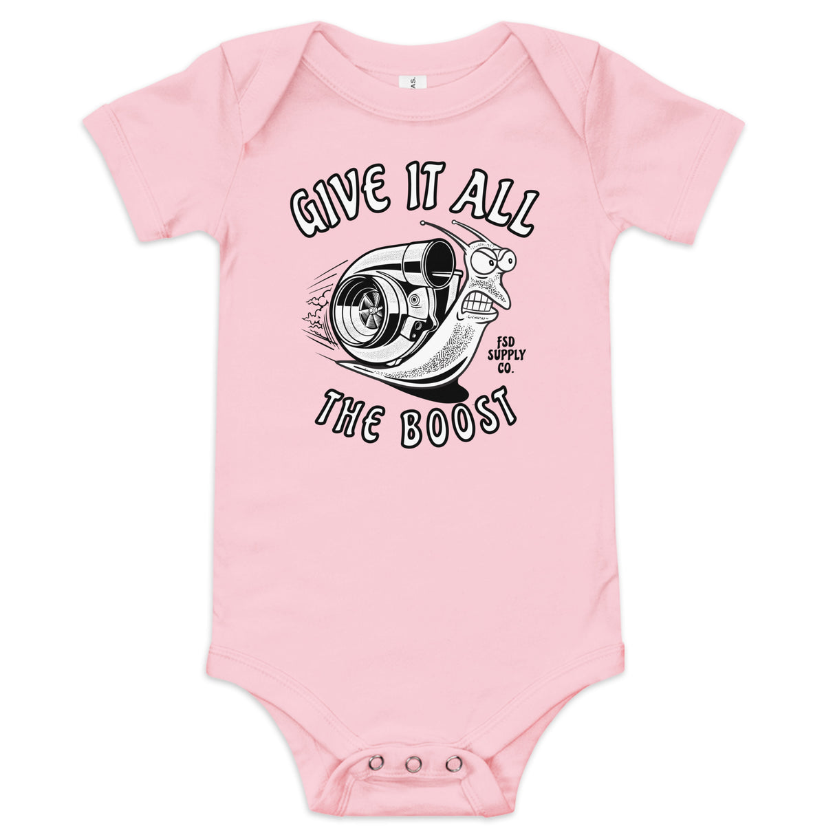 "The Boost" Baby Short Sleeve Onesie