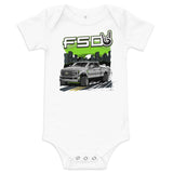 "Street Life" Baby Short Sleeve Onesie