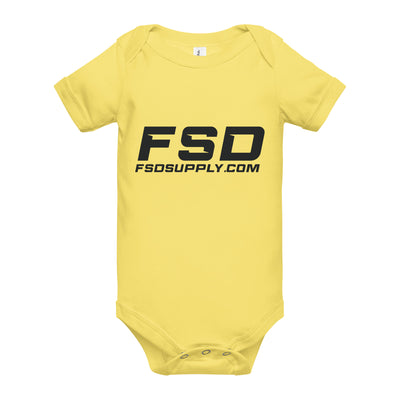 "FSD SUPPLY" Baby Short Sleeve Onesie