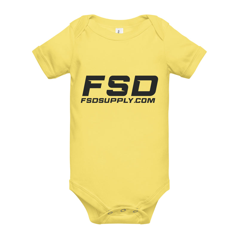 "FSD SUPPLY" Baby Short Sleeve Onesie