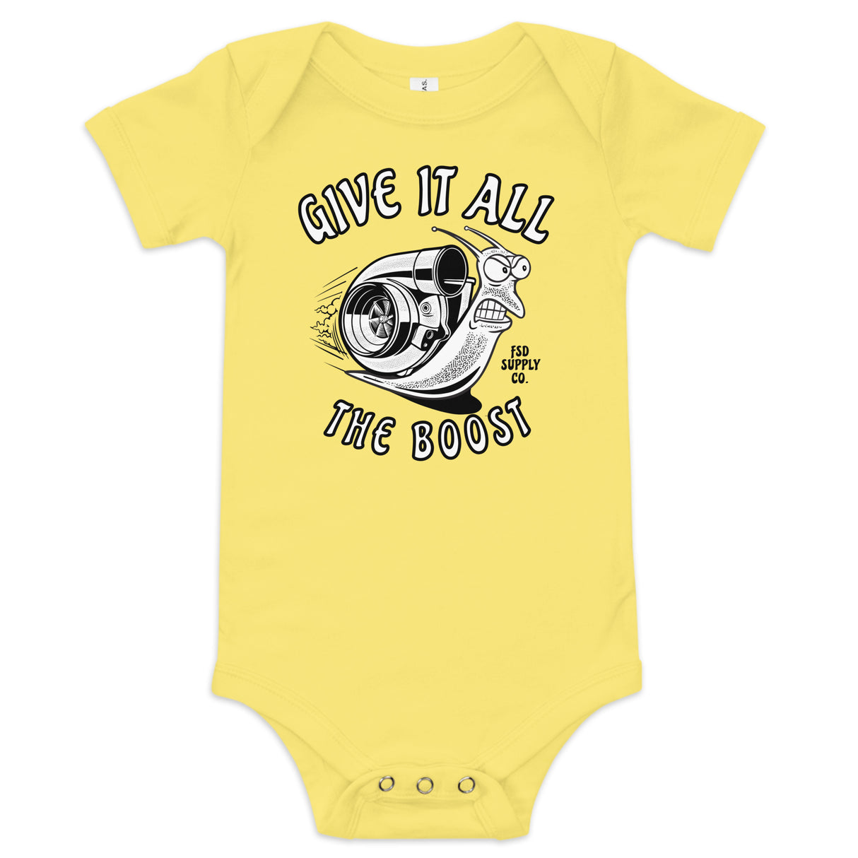 "The Boost" Baby Short Sleeve Onesie