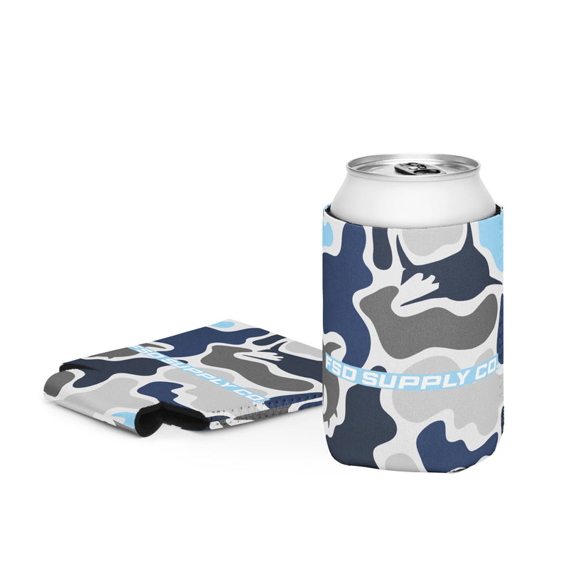 "Shark Camo" 12oz Can Cooler