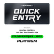 platinum quick entry pack