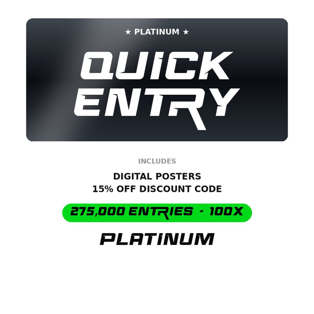 platinum quick entry pack