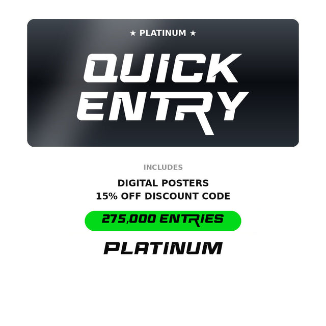 One Time Offer Platinum Entry Pack