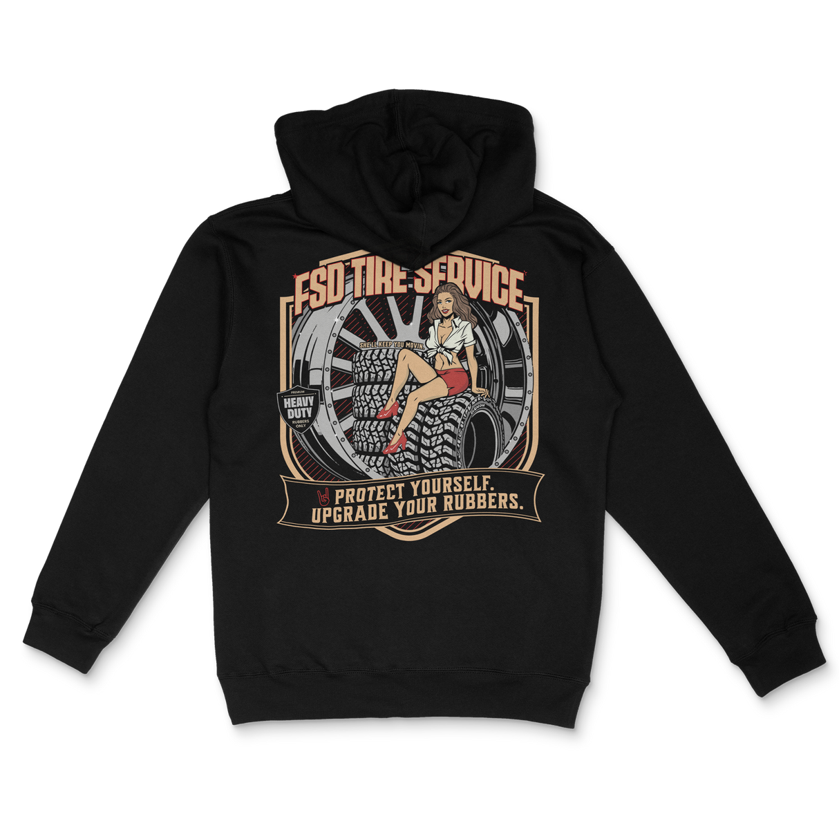 FSD Tire Service Heavyweight Hoodie