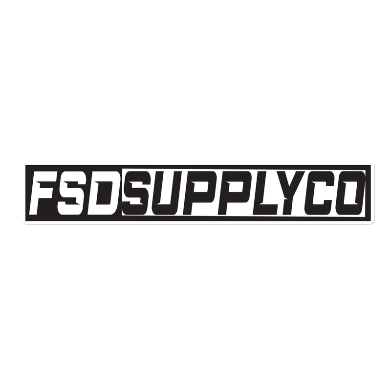 FSD SUPPLY CO Box Decal