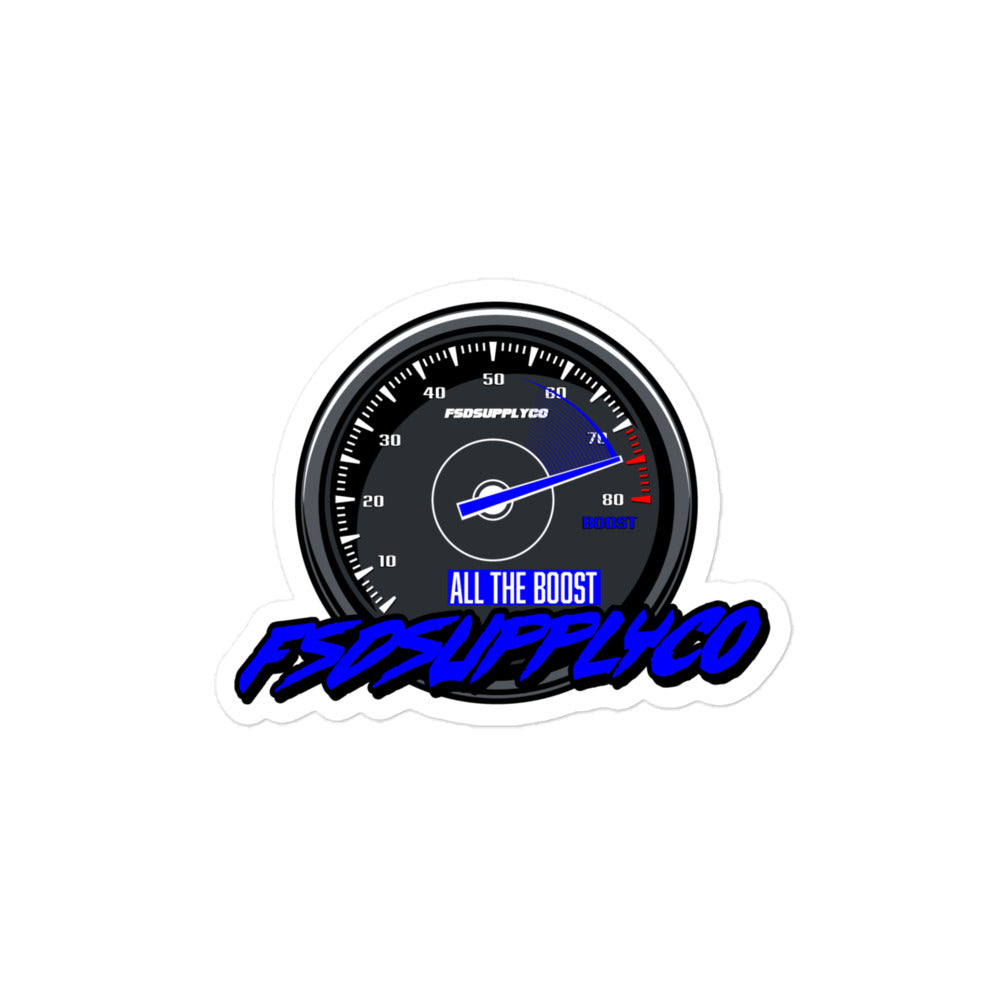 All The Boost Sticker – FSD Supply Co.