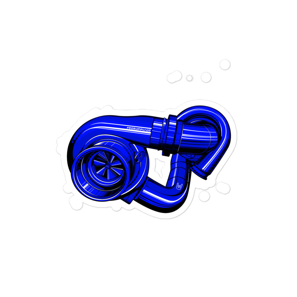 Compound Turbo Logo Compound Turbo's Sticker – FSD Supply Co.