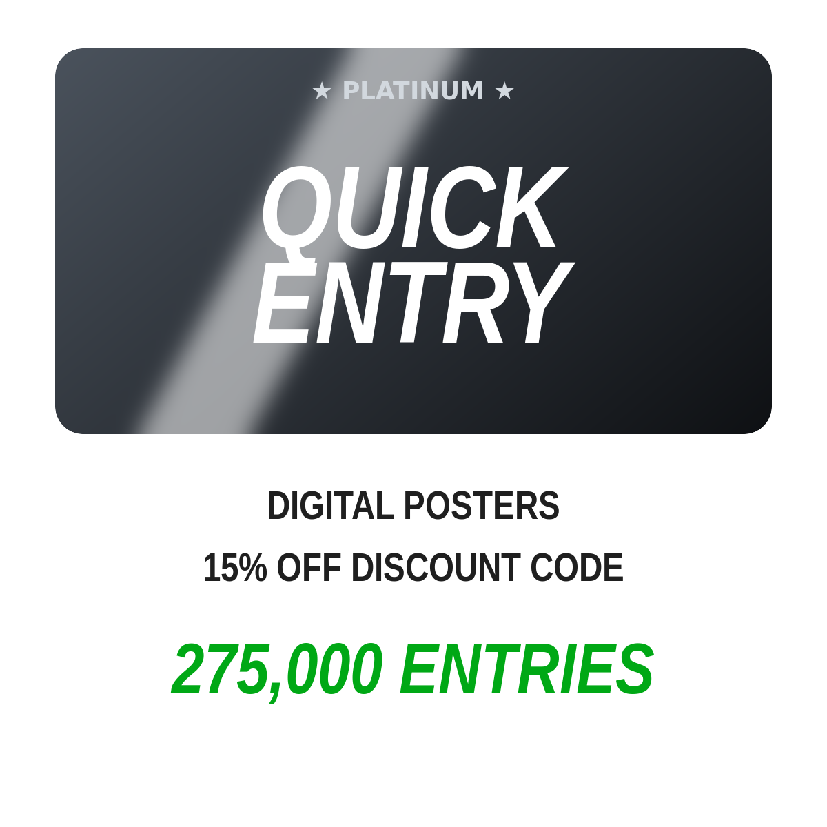 Platinum Entry Pack