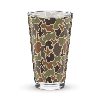 "Duck Camo" Glass Cup