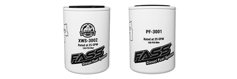 FASS FASS Fuel Filter Pack Contains (2) XWS-3002 & (2) PF-3001