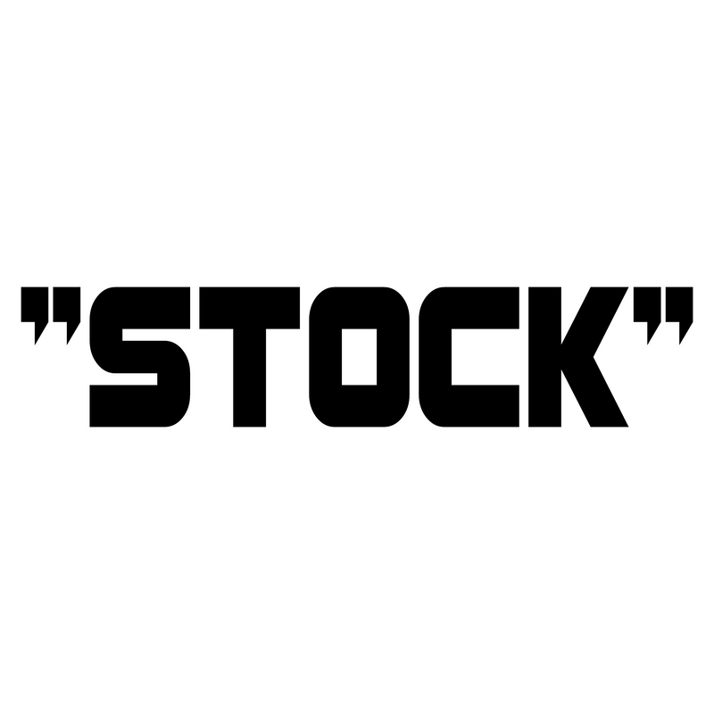 "STOCK" Decal