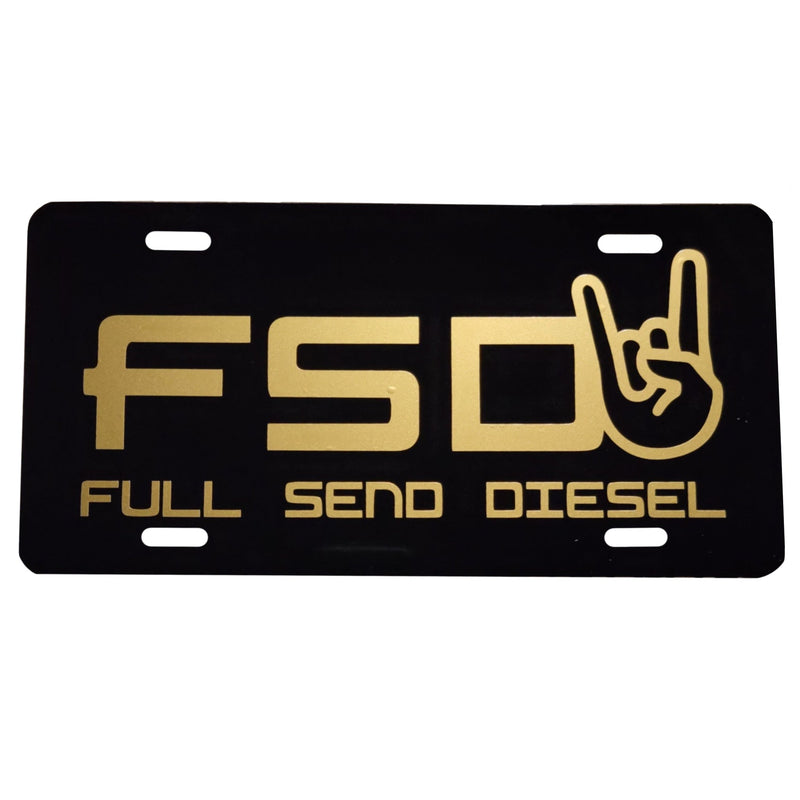 FSD License Plate