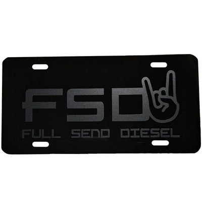 FSD License Plate