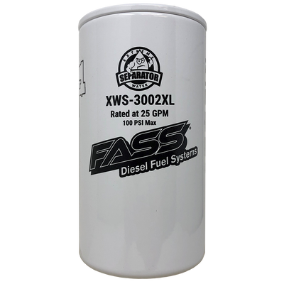 FASS XWS-3002XL Extended Length Extreme Water Separator