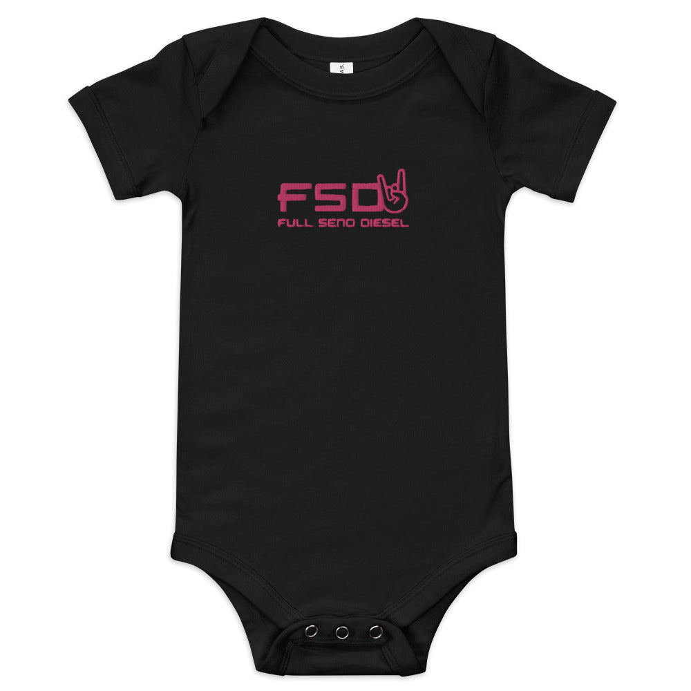 FSD Baby Girl Short Sleeve Onesie