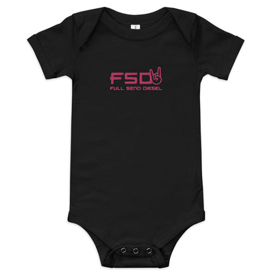 FSD Baby Girl Short Sleeve Onesie