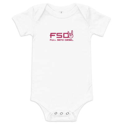 FSD Baby Girl Short Sleeve Onesie