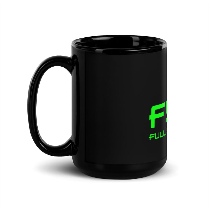 FSD Black Glossy Mug