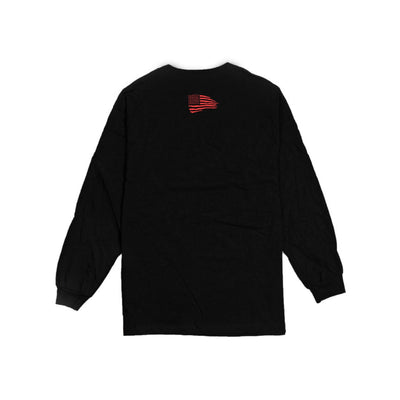Long Sleeve T-Shirt   [BLACK/RED]