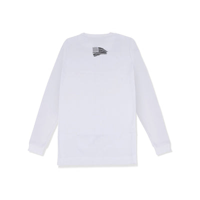 Long Sleeve T-Shirt   [WHITE/BLACK]